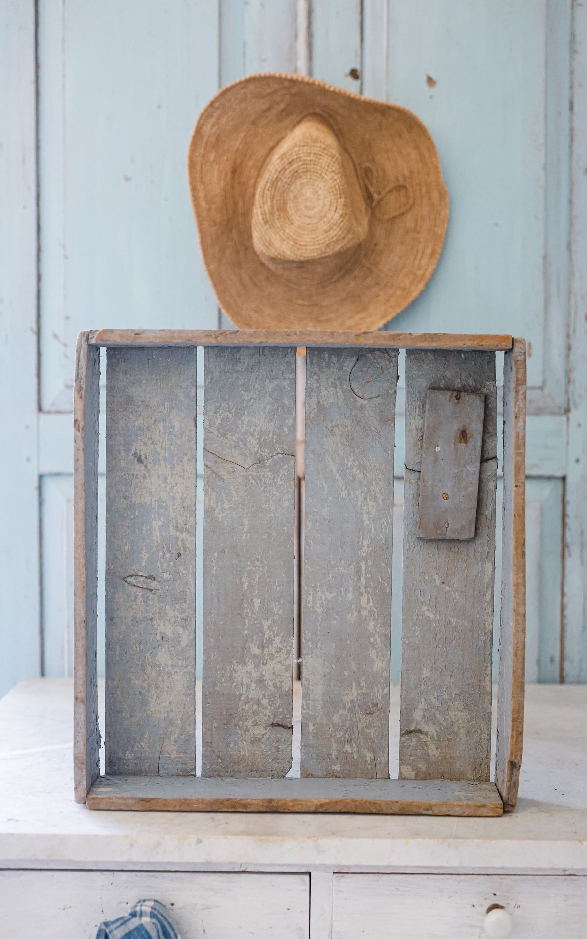 Vintage French Crate