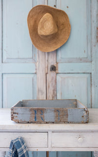 Vintage French Crate