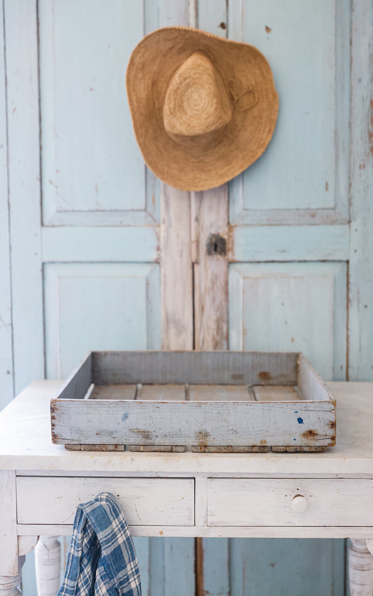 Vintage French Crate