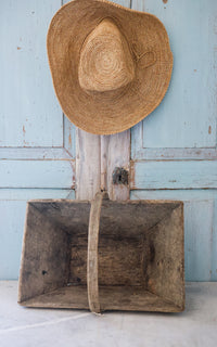 Rustic Vintage French Trugg