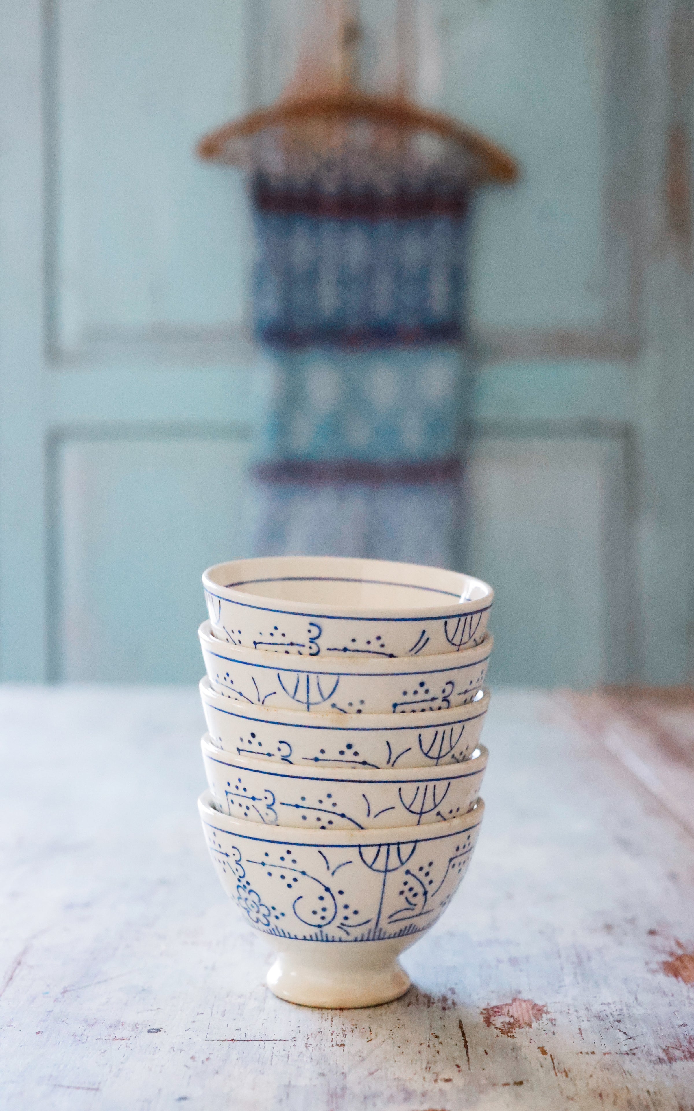 One Vintage Petite Belgian Stoneware Cafe au Lait Bowl