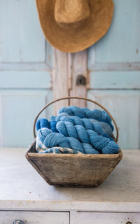 Rustic Vintage French Trugg