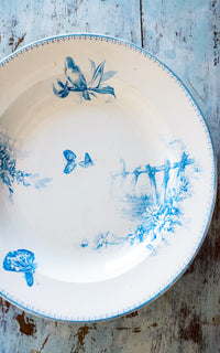 Large Vintage French Stoneware Platter