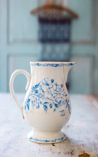 Vintage French Stoneware Pitcher