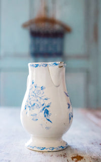 Vintage French Stoneware Pitcher