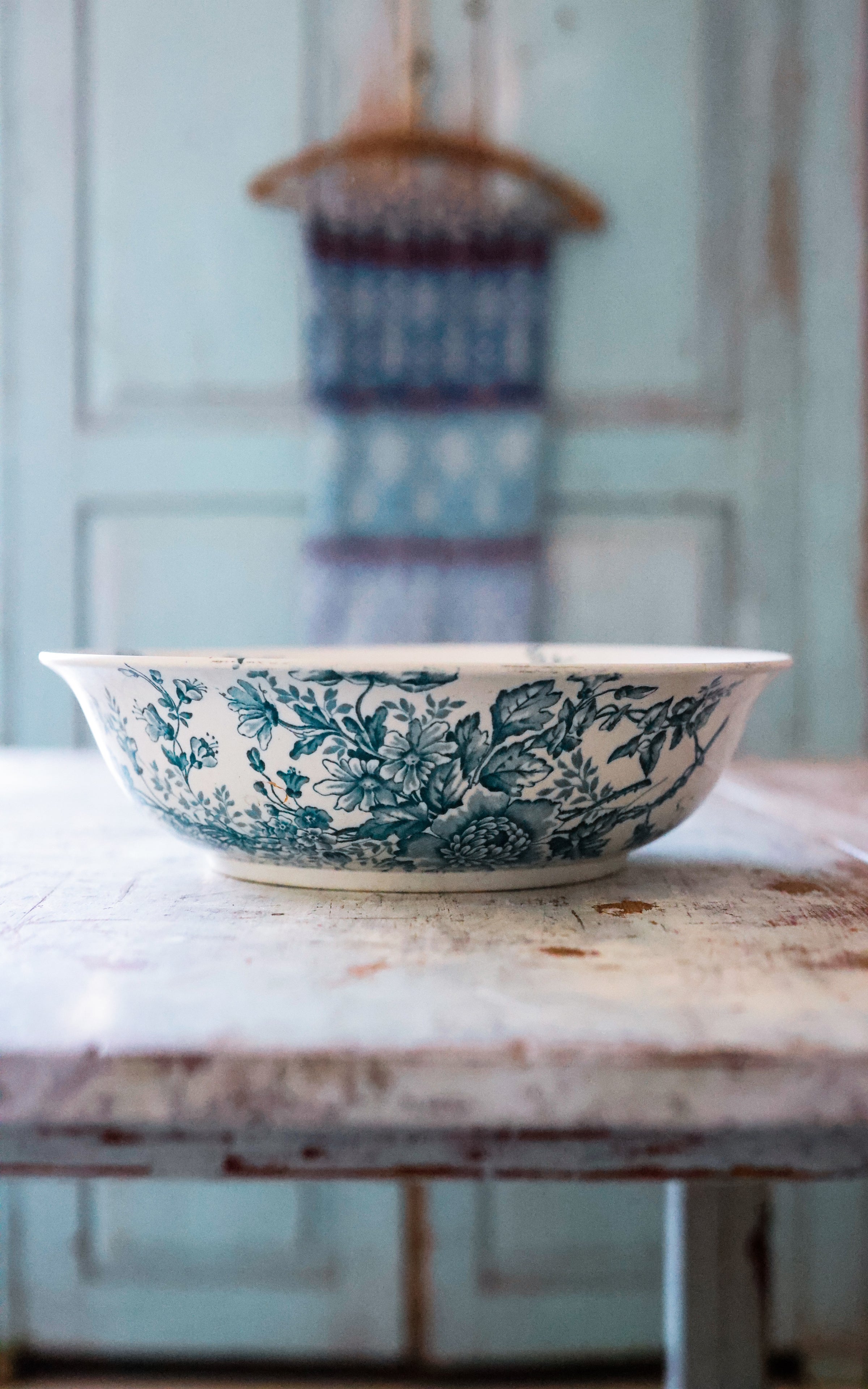 Vintage French Stoneware Bowl
