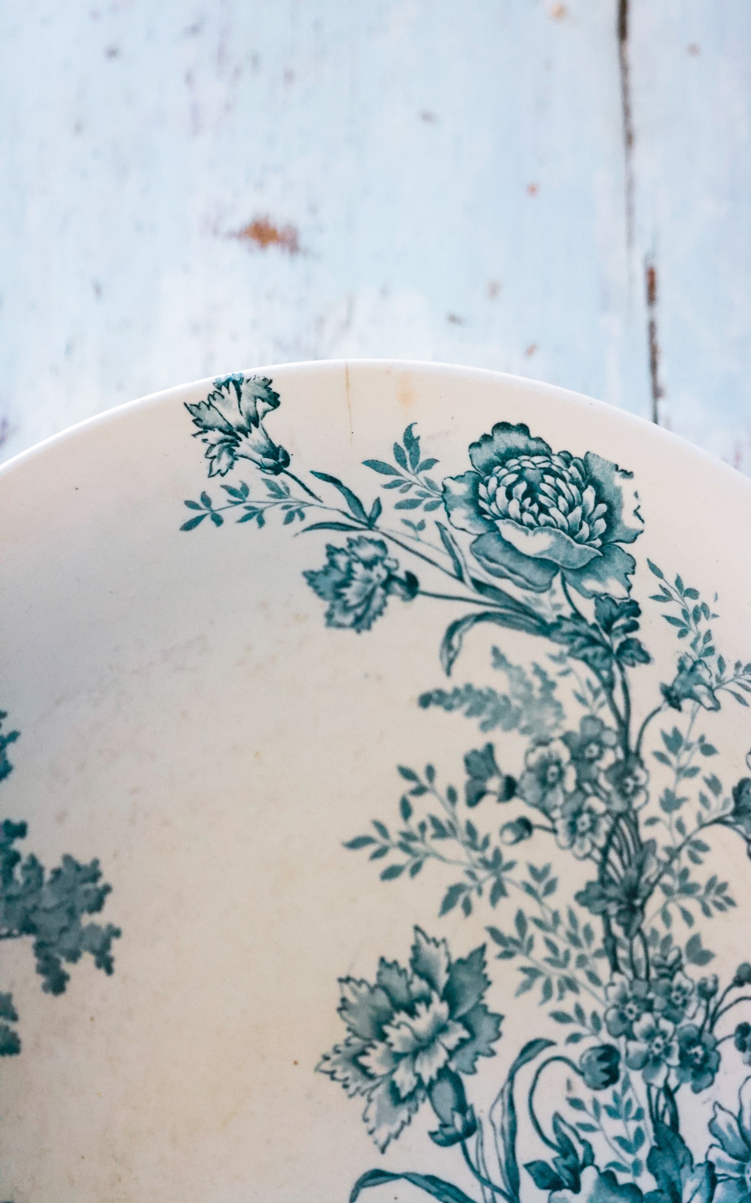 Vintage French Stoneware Bowl