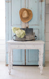 Vintage French Zinc Container