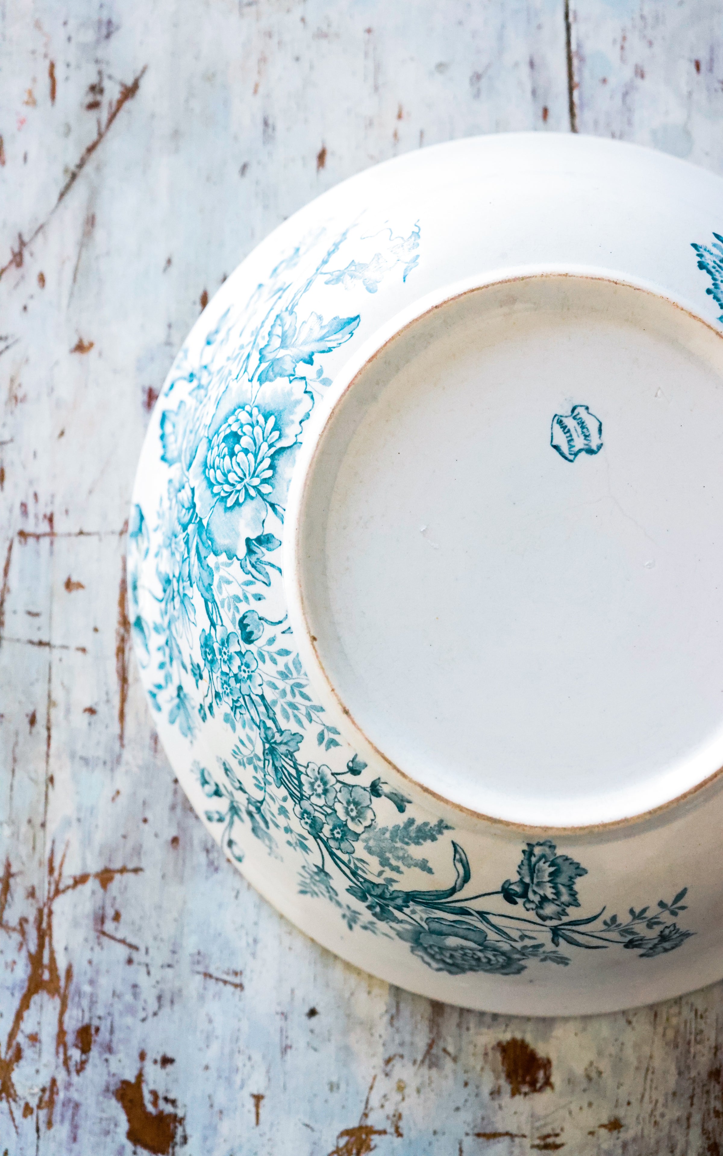 Vintage French Stoneware Bowl