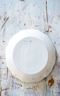 Vintage French Stoneware Plate