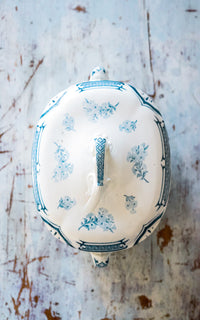 Vintage French Ironstone Tureen