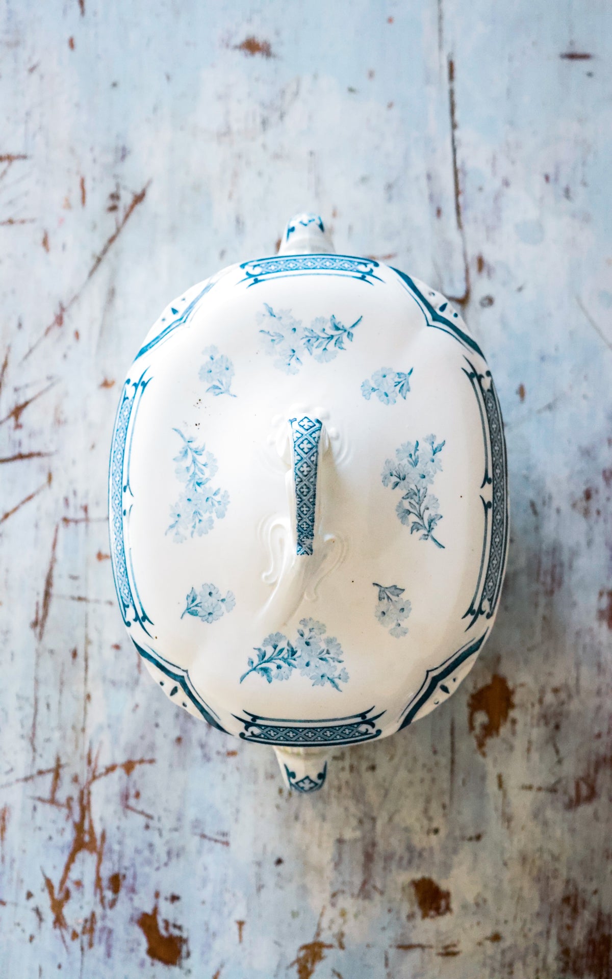 Vintage French Ironstone Tureen