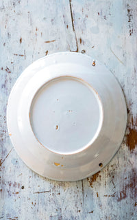 Vintage French Stoneware Plate