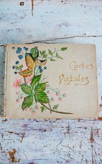 Vintage French Postcard Album