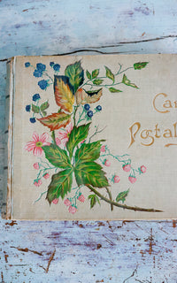 Vintage French Postcard Album