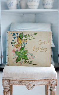 Vintage French Postcard Album