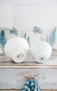 Set of Two French Ironstone Bowls