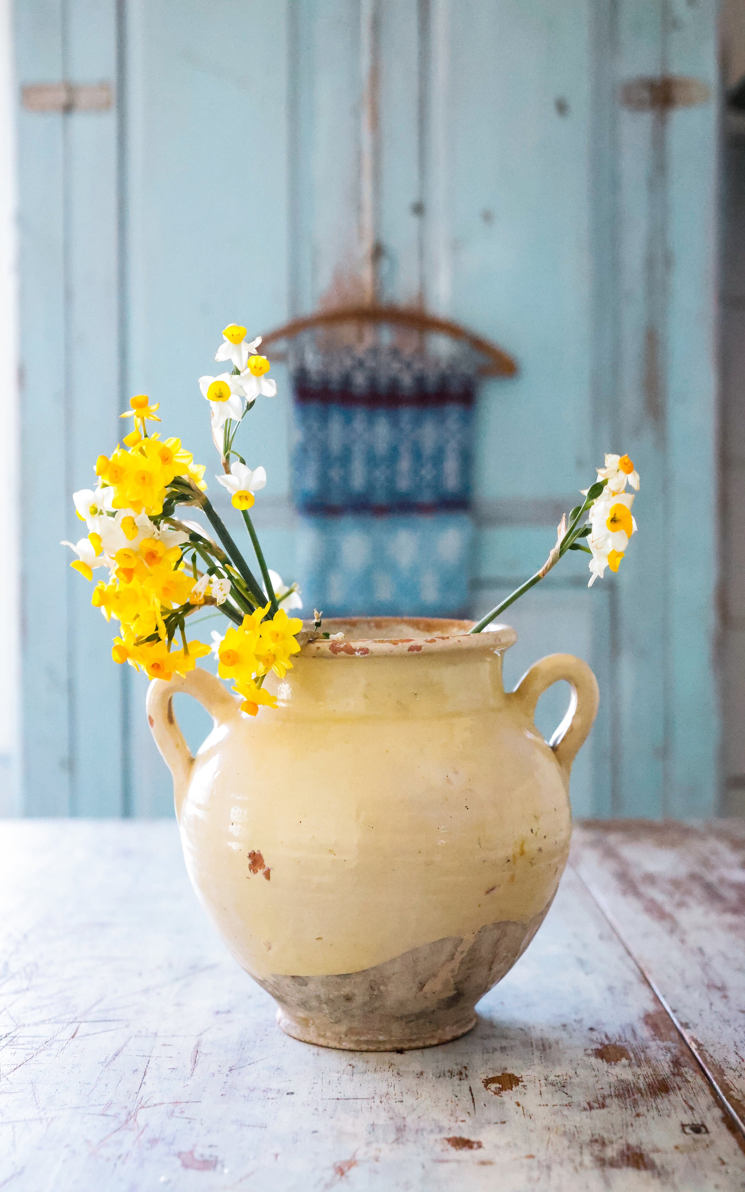 Vintage French Stoneware Pot
