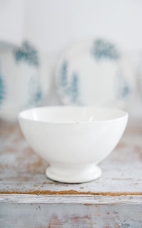 Set of Two French Ironstone Bowls
