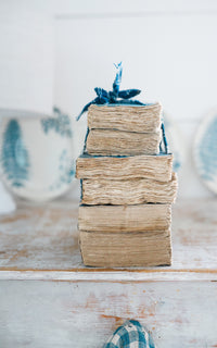 Stack of Vintage French Books