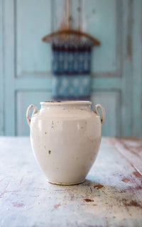Vintage French Stoneware Pot