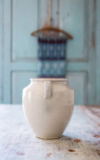 Vintage French Stoneware Pot