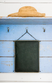 Large Vintage French Beveled Mirror