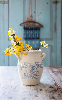 Vintage Swedish Stoneware Crock ~A