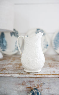 Vintage Swedish Ironstone Pitcher