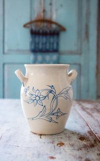 Vintage Swedish Stoneware Crock ~A