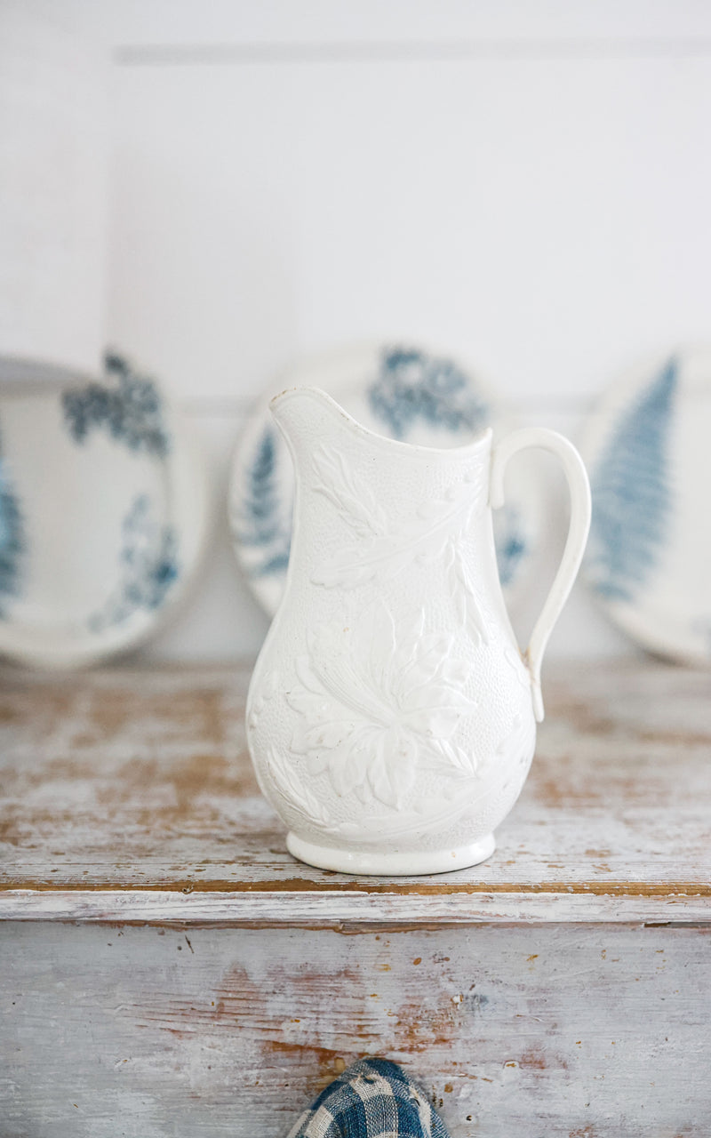 Vintage Swedish Ironstone Pitcher