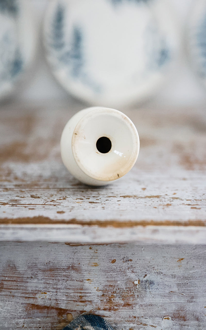 Vintage French Stoneware Sugar Shaker