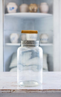Vintage Swedish Milk Jar