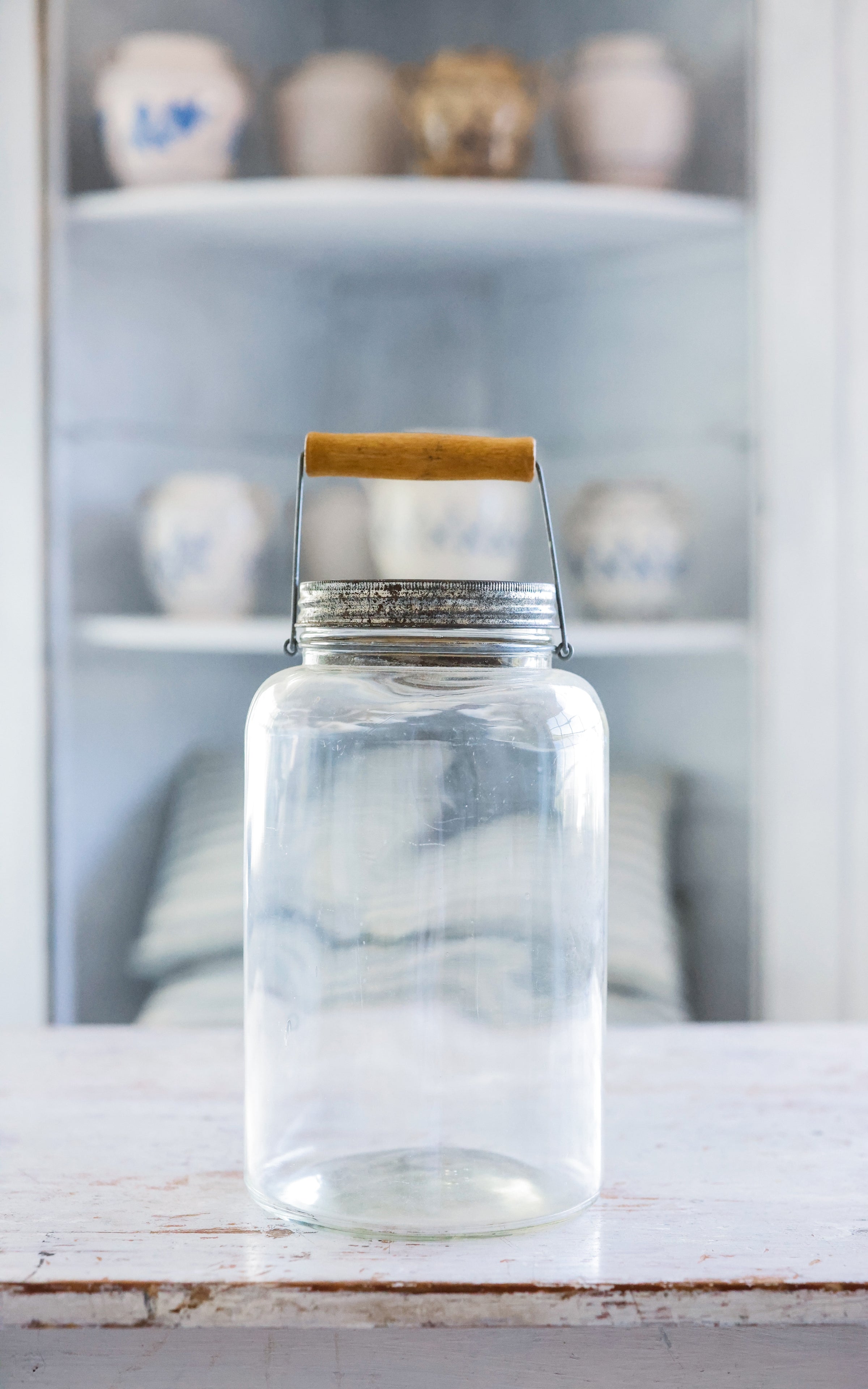 Vintage Swedish Milk Jar