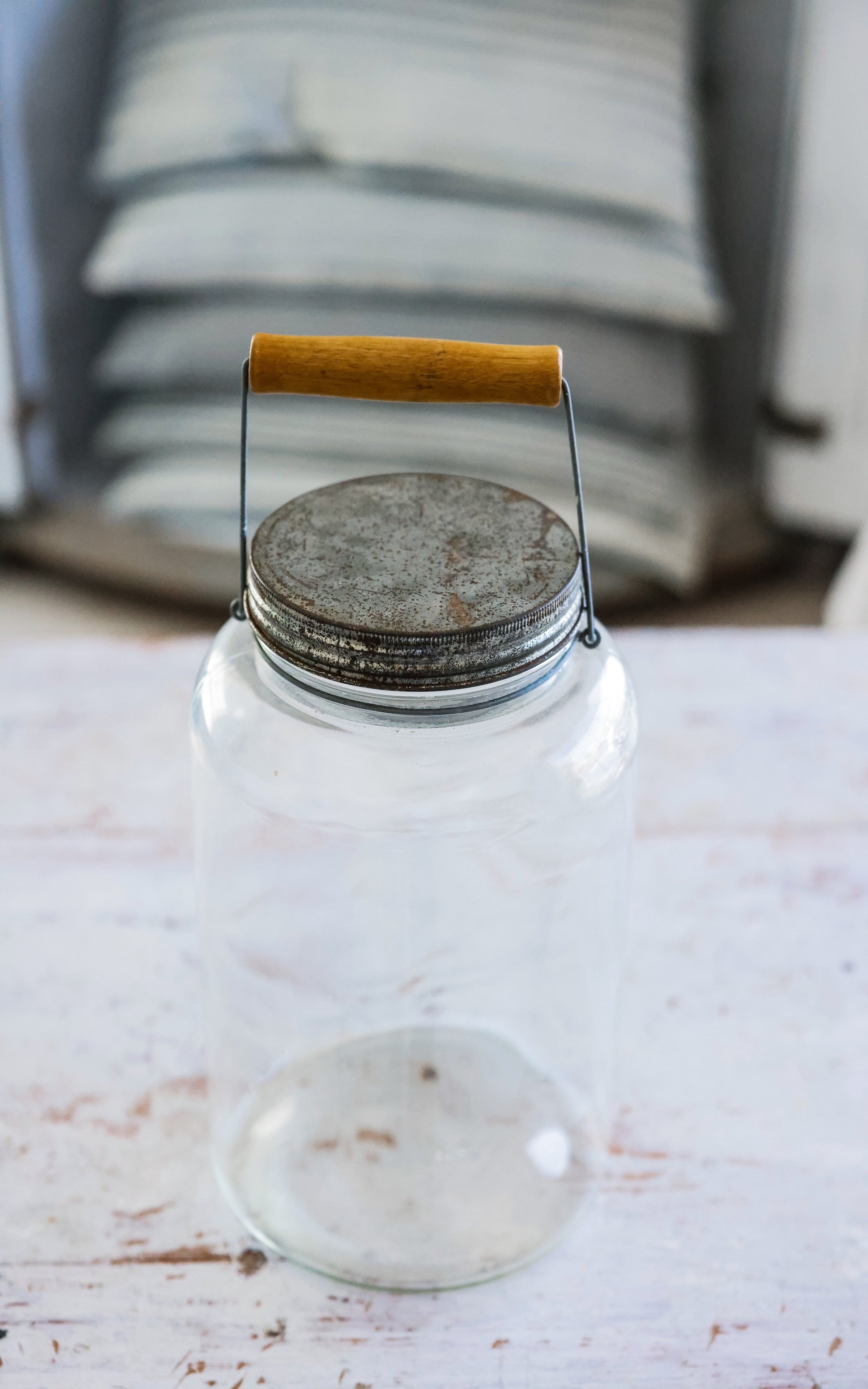 Vintage Swedish Milk Jar