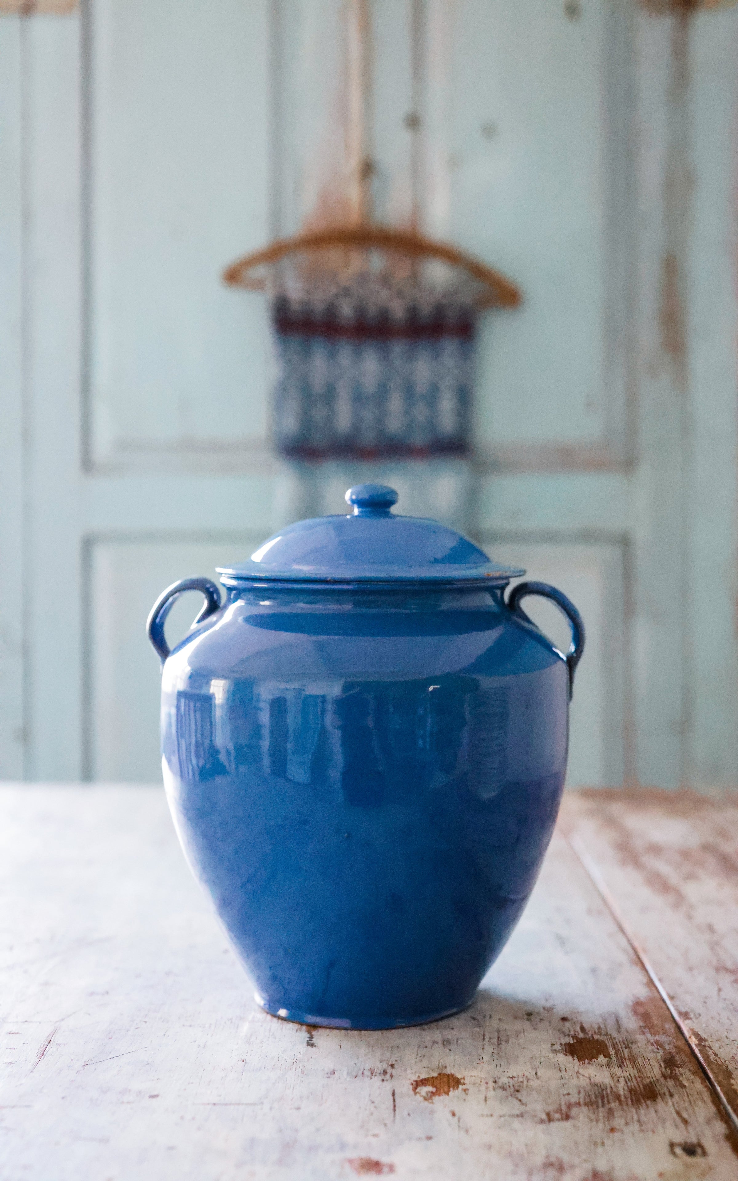 Vintage French Stoneware Pot