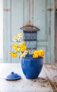 Vintage French Stoneware Pot