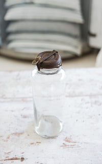 Vintage French Glass Canister