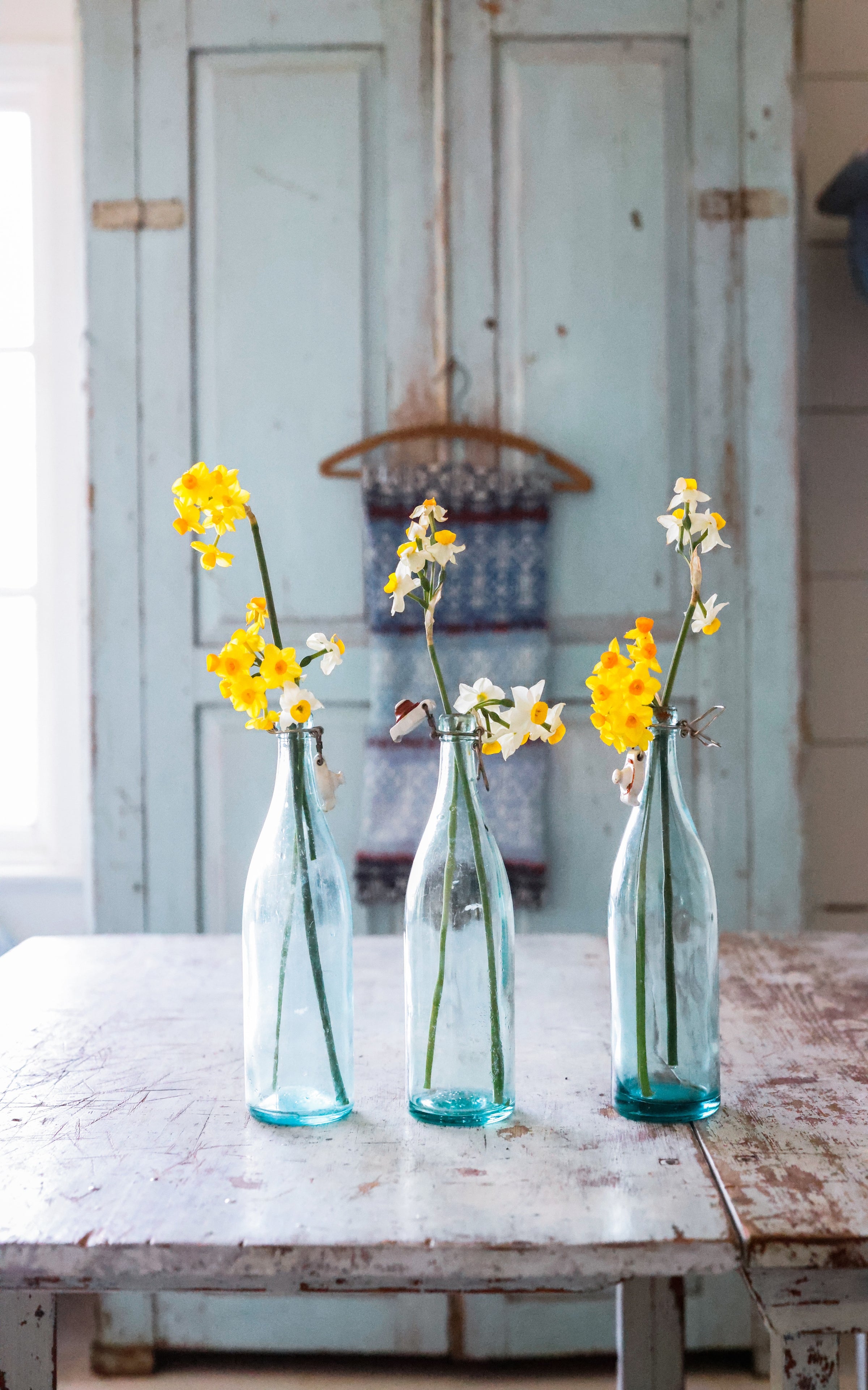 Set of Three Vintage Swedish Bottles