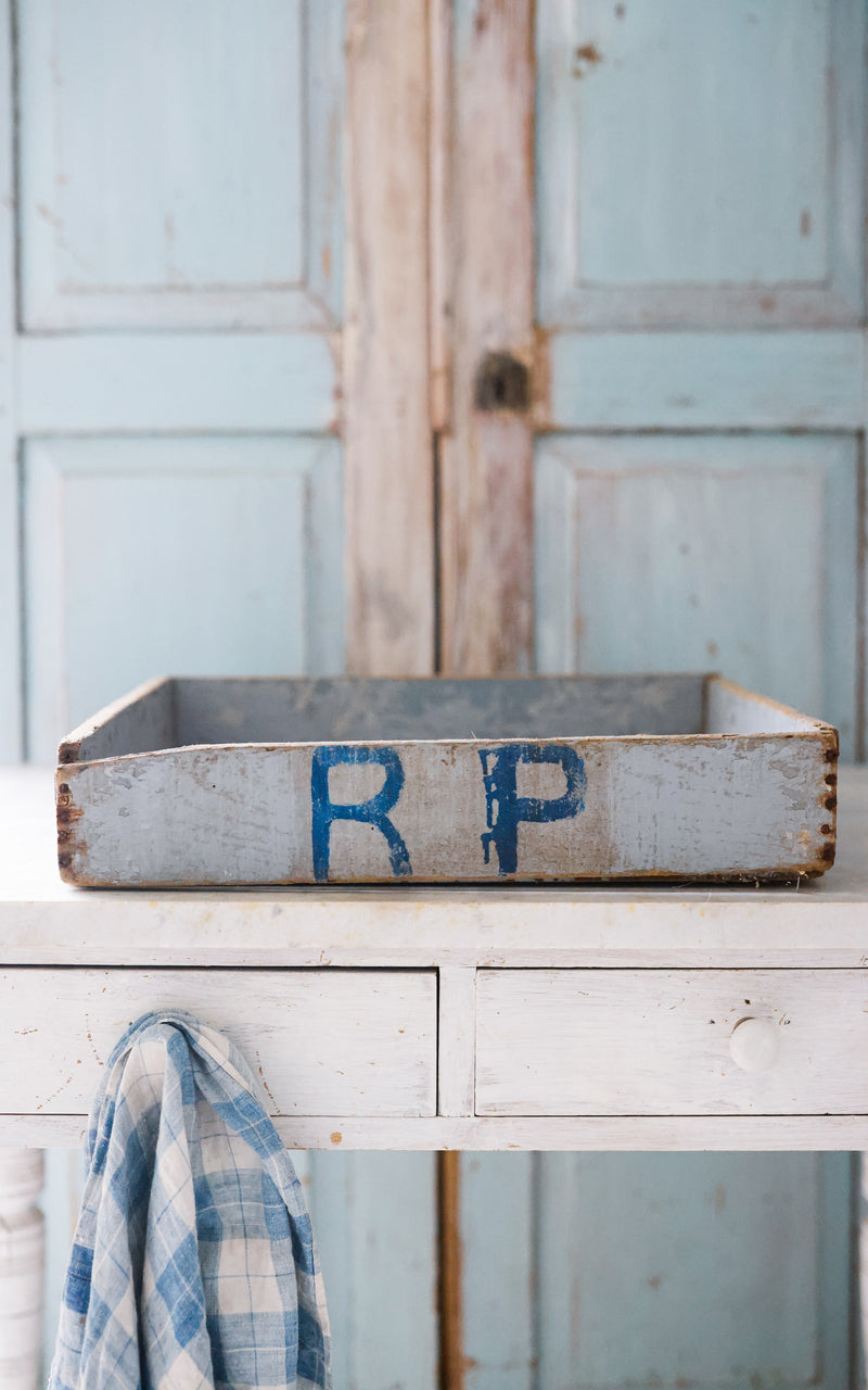 Vintage French Crate