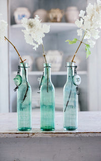 Set of Three Vintage French Bistro Bottles