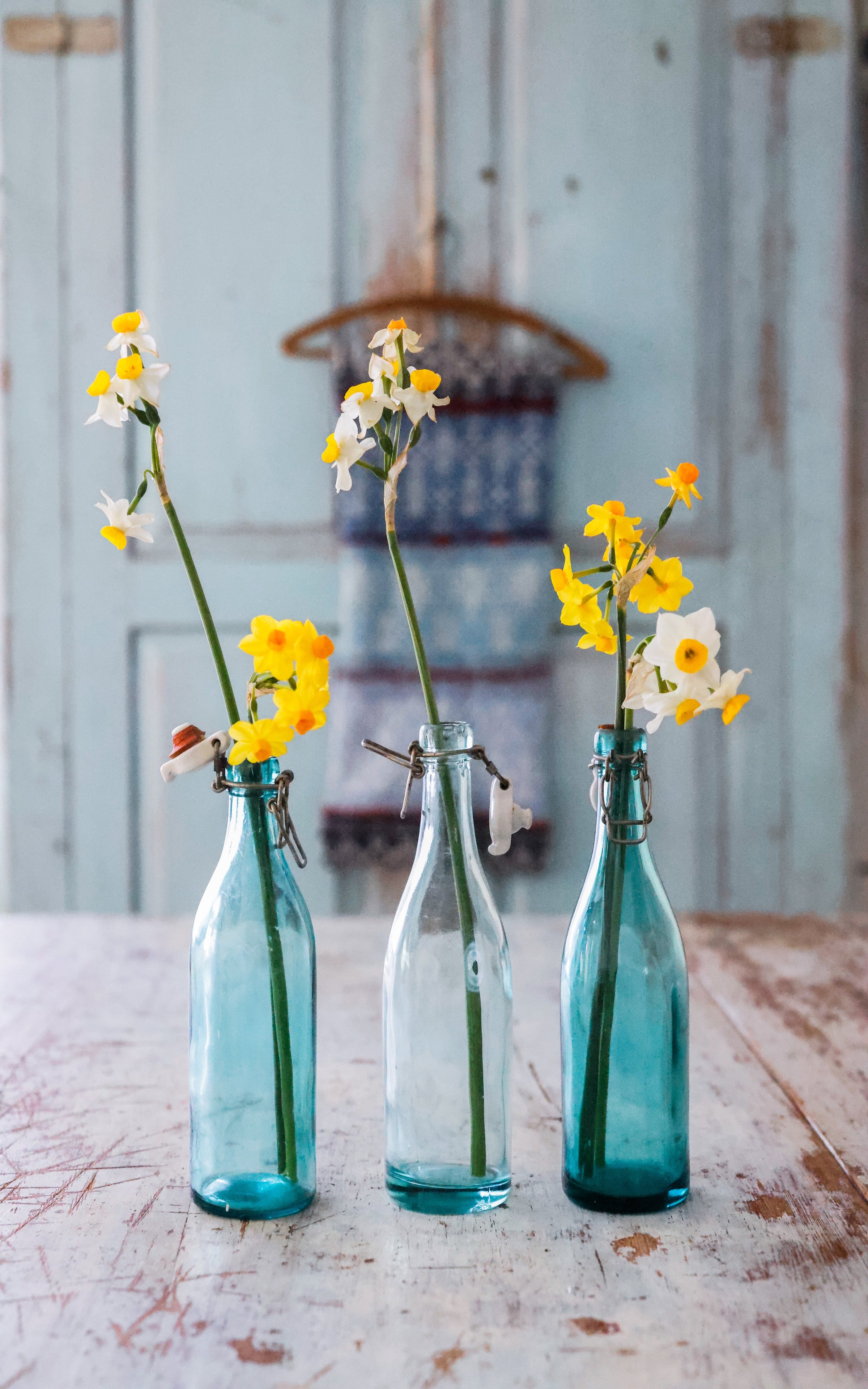 Set of Three Petite Vintage Swedish Bottles