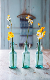 Set of Three Vintage Swedish Bottles
