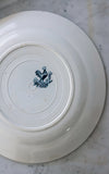 Set of Two Vintage French Ironstone Plates