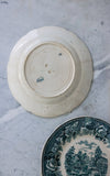 Set of Two Vintage French Transferware Plates