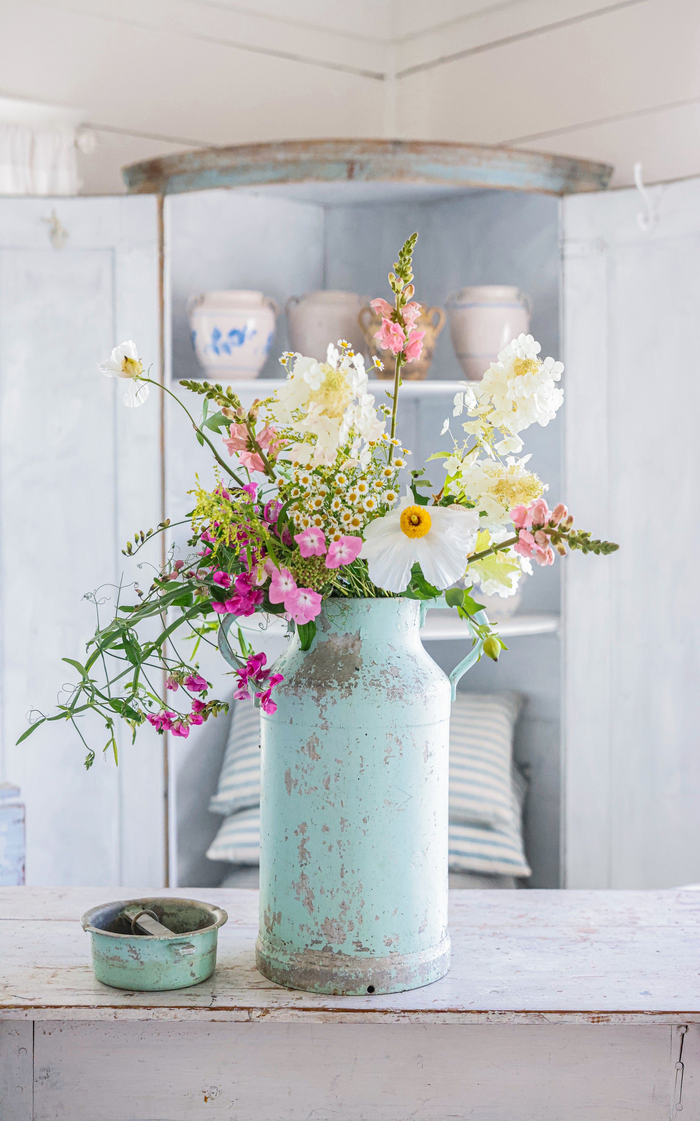 Vintage Swedish Milk Canister