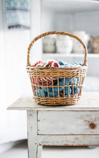 Vintage French Boulangerie Basket