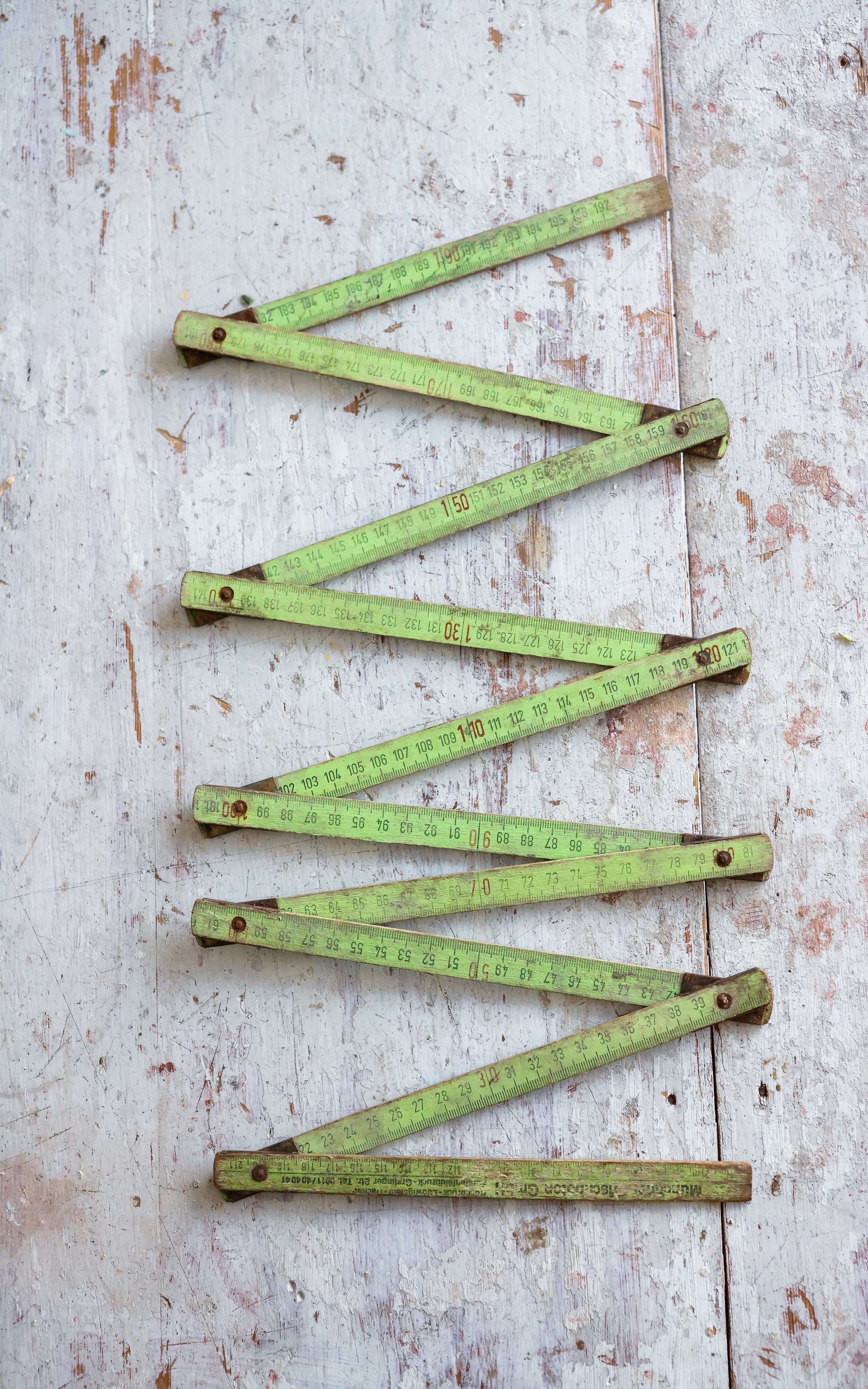Vintage French Measuring Stick