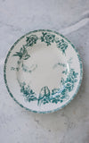 Vintage French Stoneware Plate