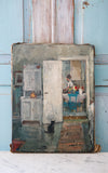 Vintage Swedish Oil Painting on Canvas